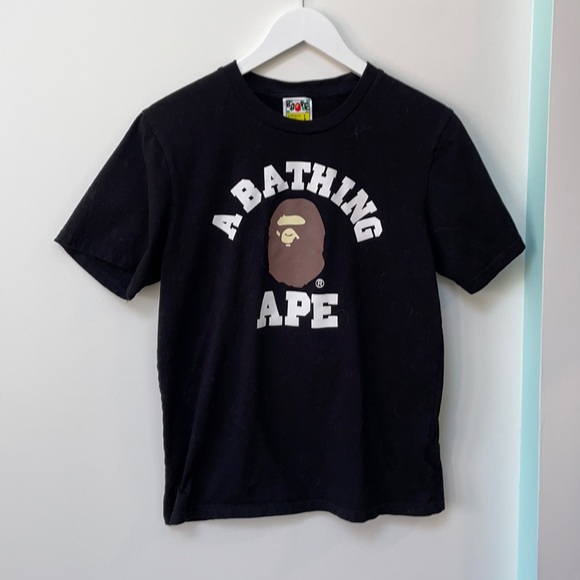 A Bathing Ape BAPE tshirt black - Picture 1 of 8